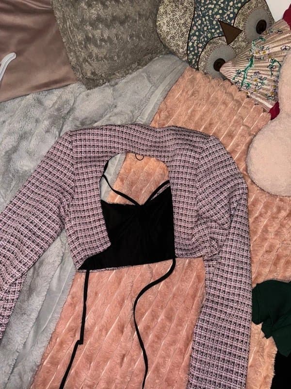 Bershka Bershka tweed blazer