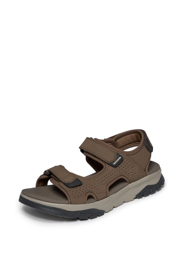 Skechers Skechers Men's WAGNER Three Strap River Sandal in Brown - 2