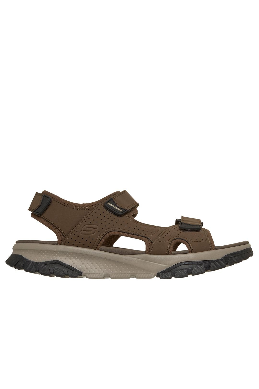 Skechers Skechers Men's WAGNER Three Strap River Sandal in Brown - 3