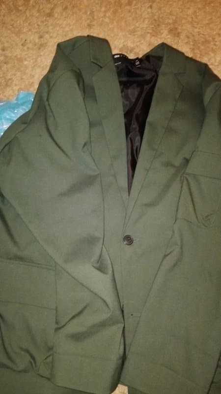 ASOS Mens green blazer chest 42in