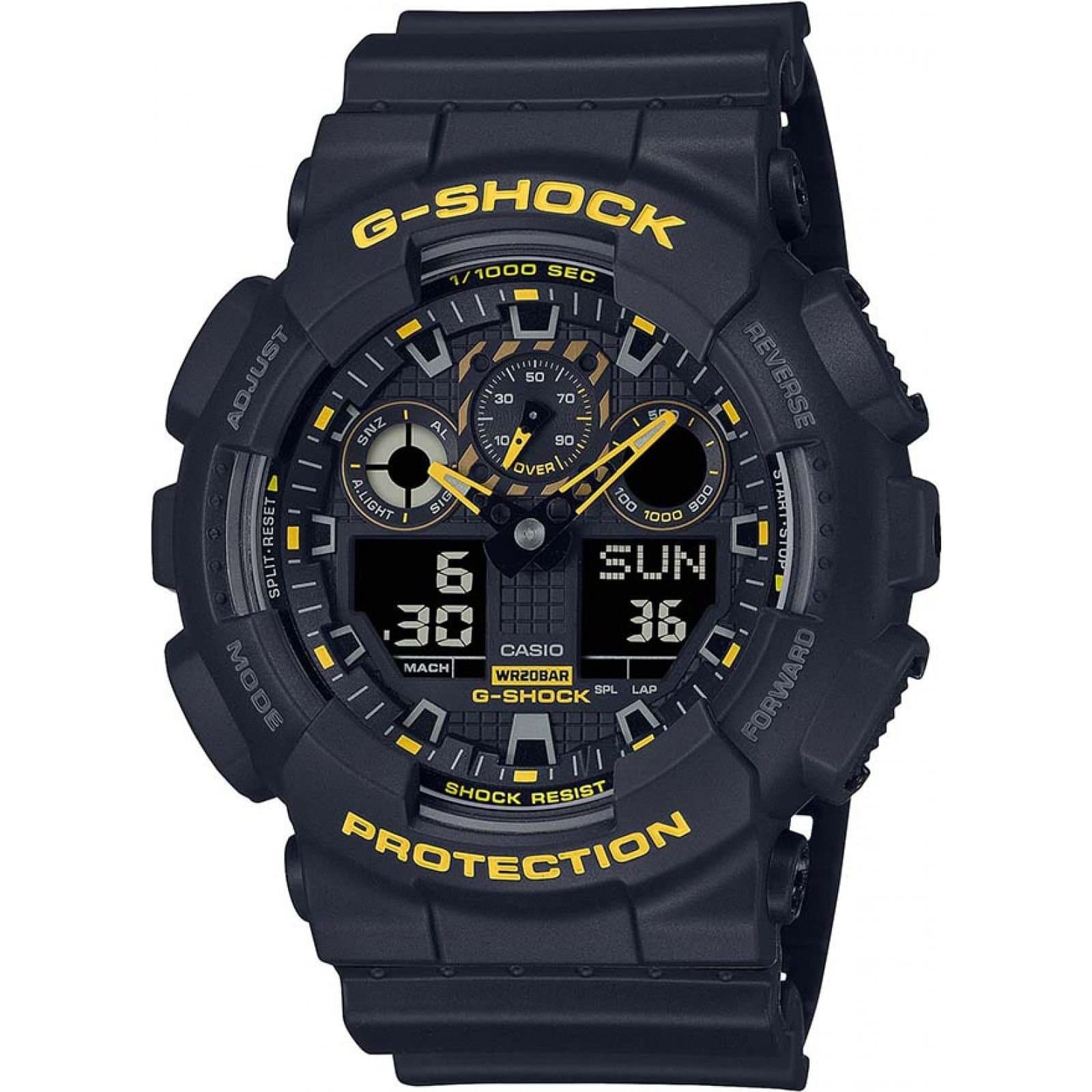 Casio Casio Men's GA-100CY-1AER G-Shock 51mm Quartz Watch in Black