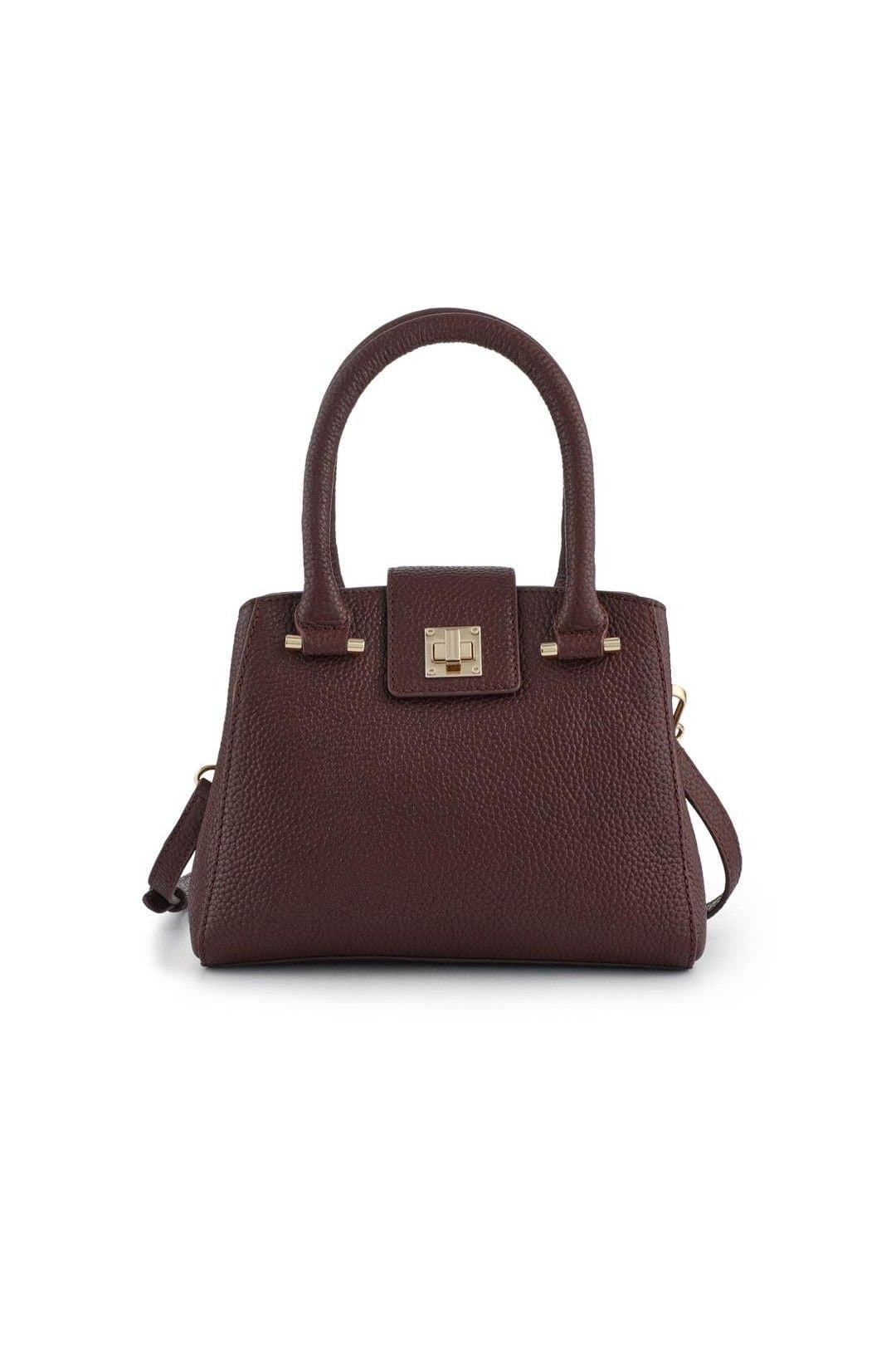 Jones Bootmaker Jones Bootmaker Women's Whimsy Leather Top Handle Bag in Brown