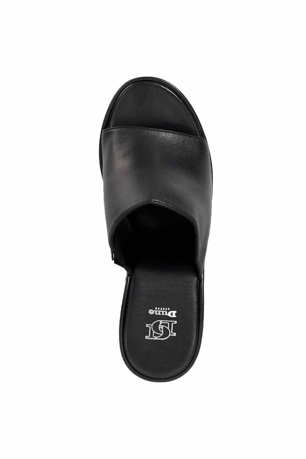 Dune London Dune London Women's 'Kule' Leather Sandals in Black - 4