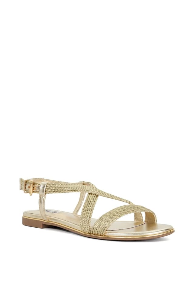 Dune London Dune London Women's 'Lope' Sandals in Metallics - 2
