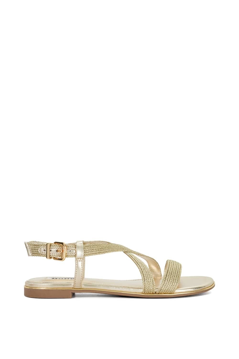 Dune London Dune London Women's 'Lope' Sandals in Metallics - 3