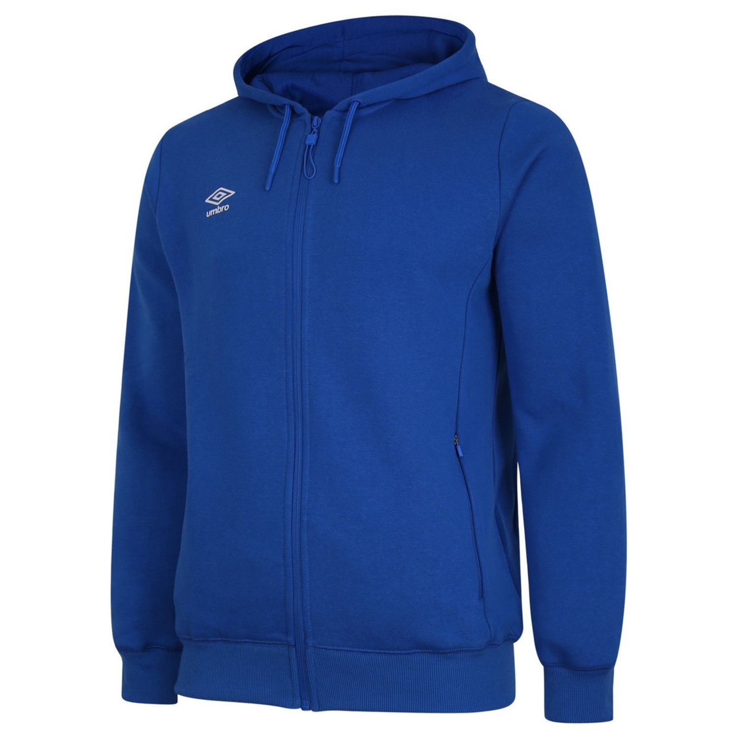 Umbro Umbro Men's Club Leisure Full Zip Hoodie in Mid Blue - 3