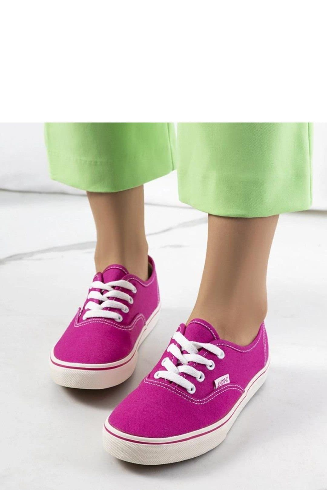 Love Lace Love Lace Women's Pink Fabric Lace Up Summer Sneakers with White Rubber Sole