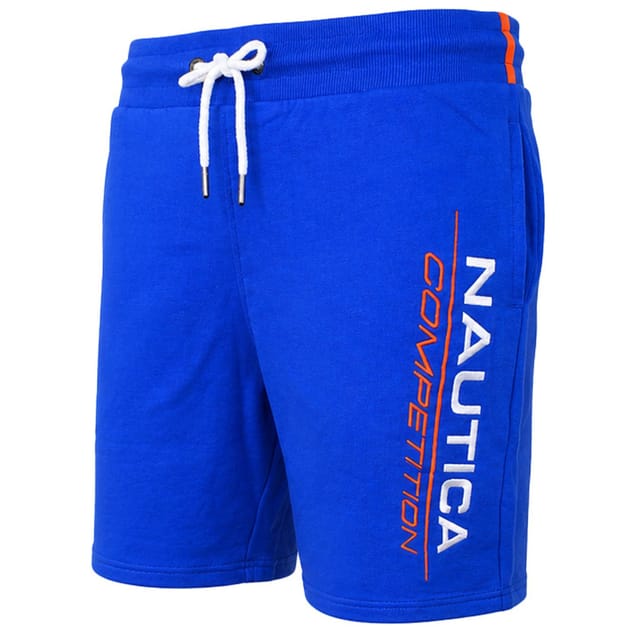 Nautica Nautica Men's Dodger Fleece Blue Shorts - 2