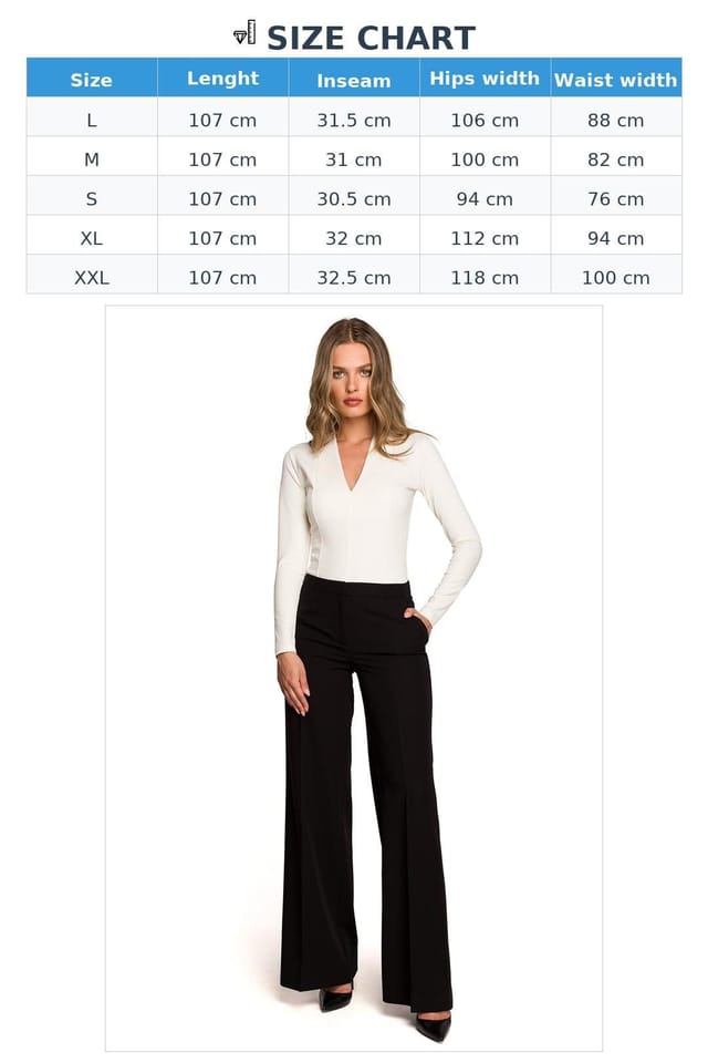 Love Lace Love Lace Women's Low Rise Wide Leg Cropped Trousers in Black - 3