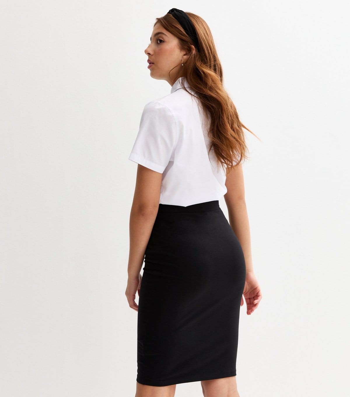 New Look Girls' Pack Of 2 Black Pencil Skirts School New Look - 4