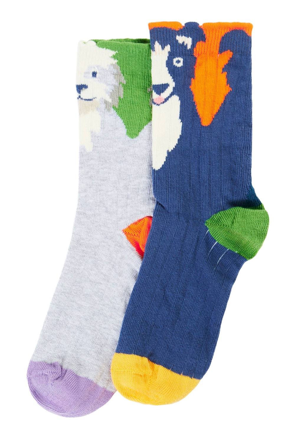 Frugi Frugi Men's Character Socks 2 Pack - 4