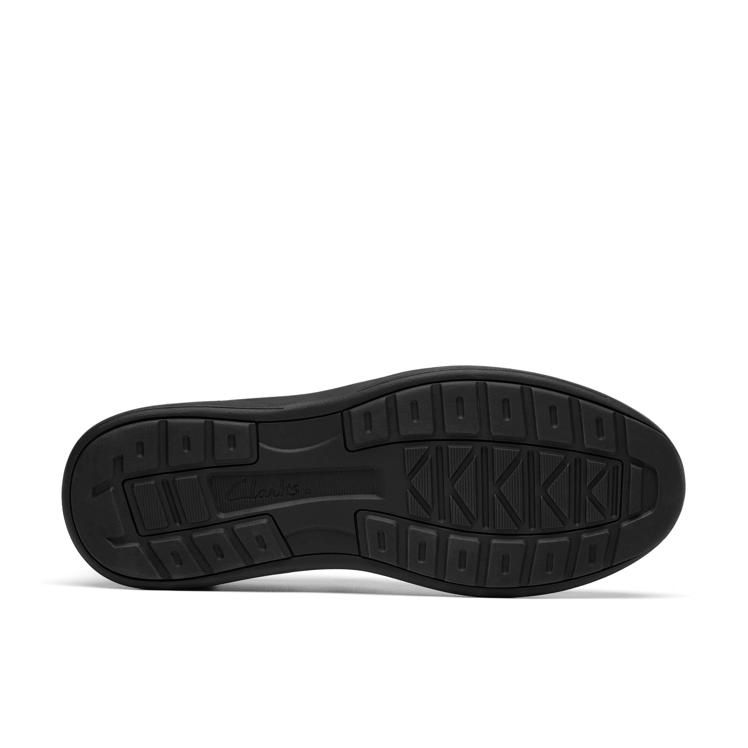 Clarks Clarks Men's Craftwell Step Black Tumbled Slip Ons - 3