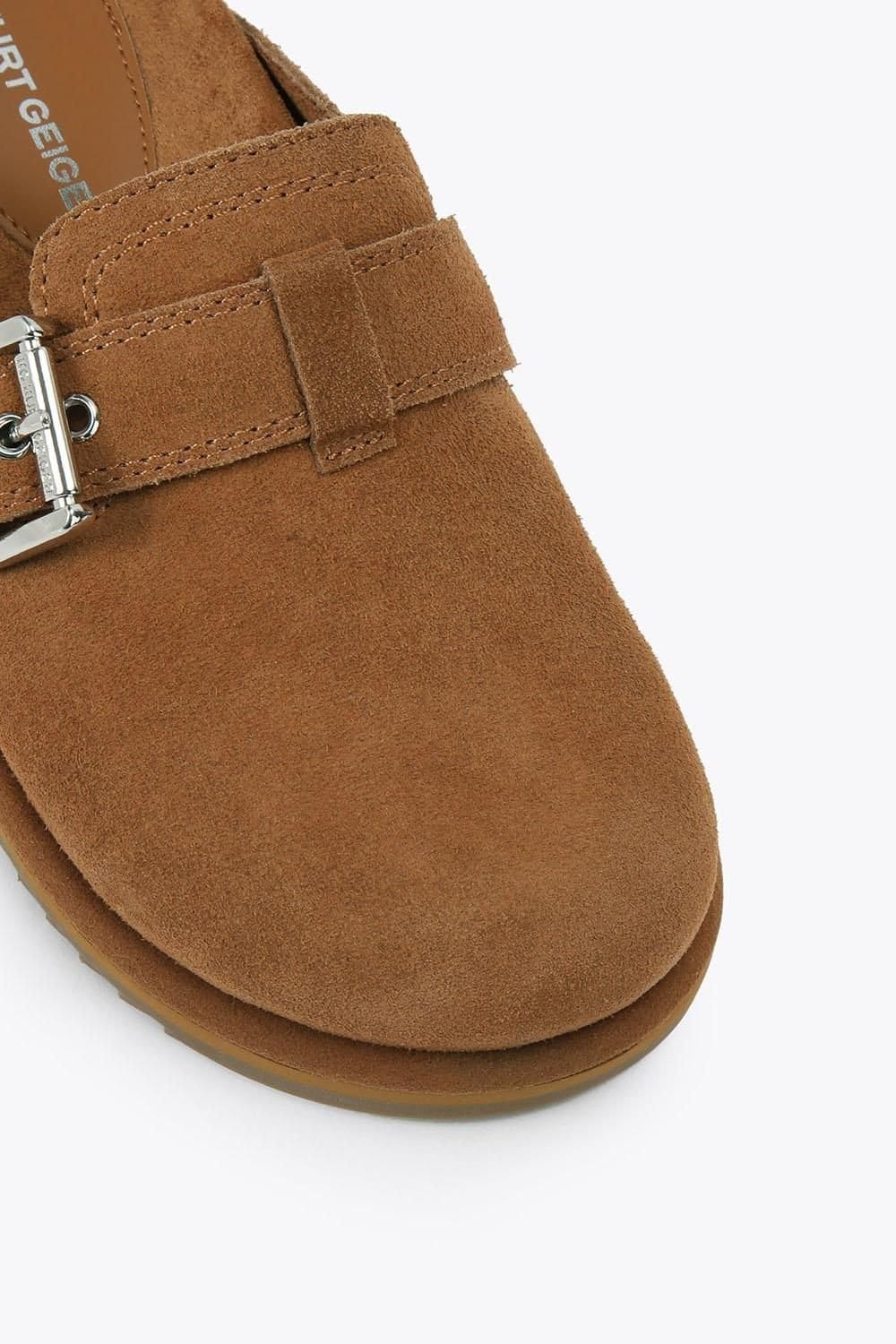 KG Kurt Geiger KG Kurt Geiger Women's 'Nightly' Suede Flats in Camel - 4
