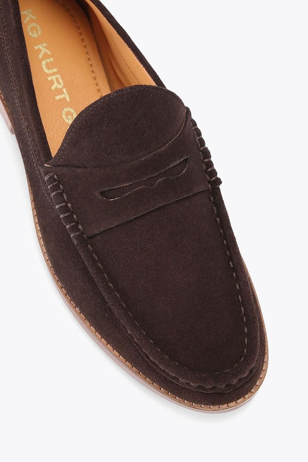KG Kurt Geiger KG Kurt Geiger Men's 'Francis' Suede Shoes in Brown - 4