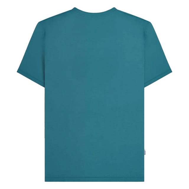 Lambretta Lambretta Men's A Way Of Life Vinyl Rrd T-Shirt in Mid Blue - 2