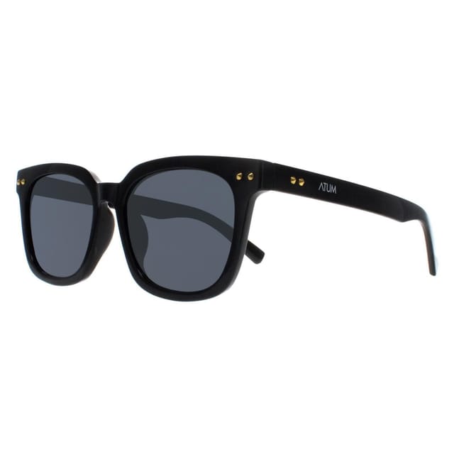 Atum Atum Men's Square Shiny Black Smoke Grey Meraki - 2