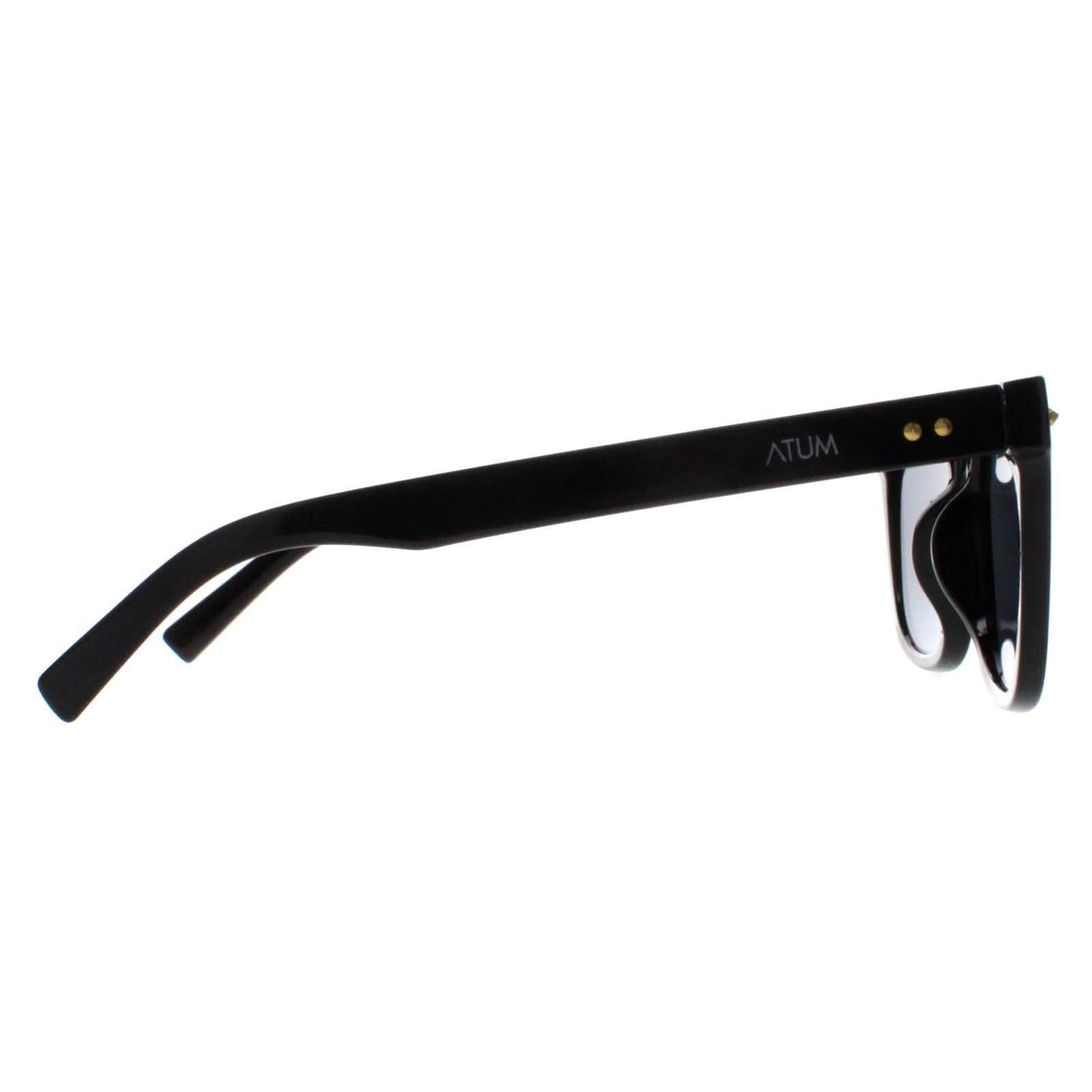 Atum Atum Men's Square Shiny Black Smoke Grey Meraki - 4