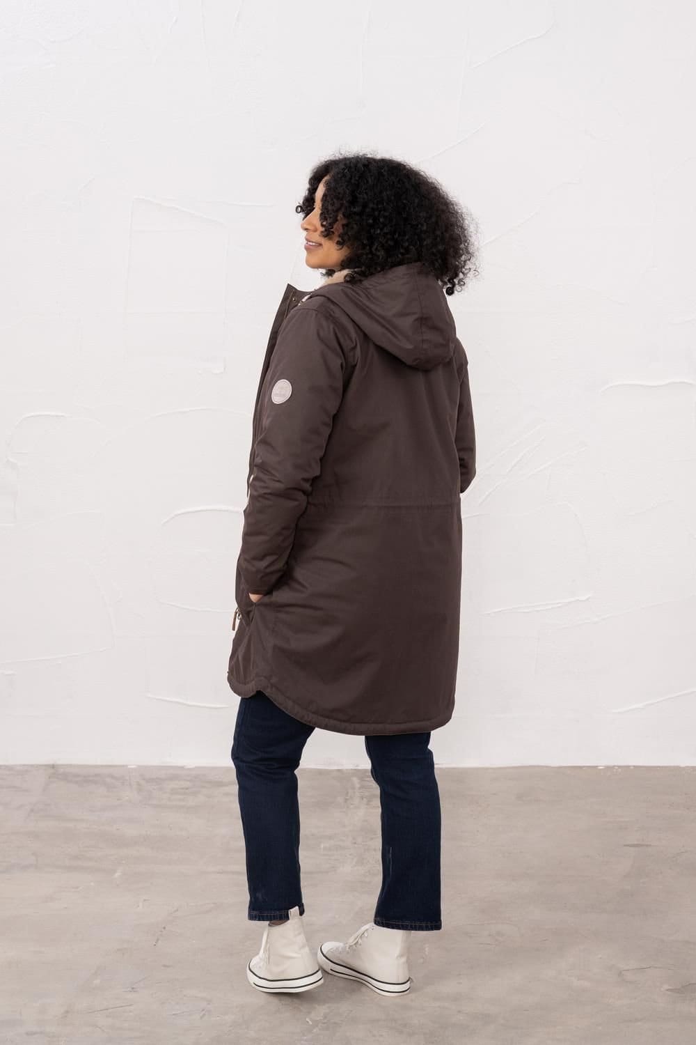 Lighthouse Clothing Lighthouse Clothing Women's Isobel Coat in Taupe - 4