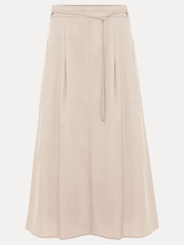 Phase Eight Phase Eight Women's Erin Cotton Skirt in Light Beige - 2