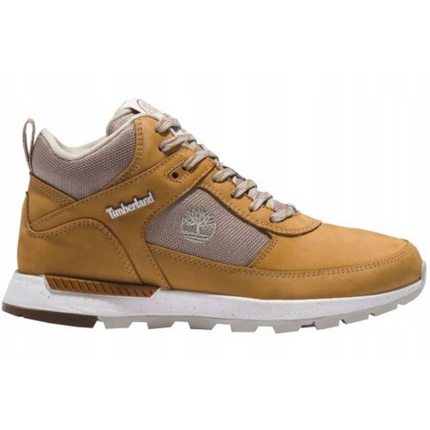 Timberland Timberland Women's Field Trekker Nubuck Mid Cut Hiking Shoes in Brown