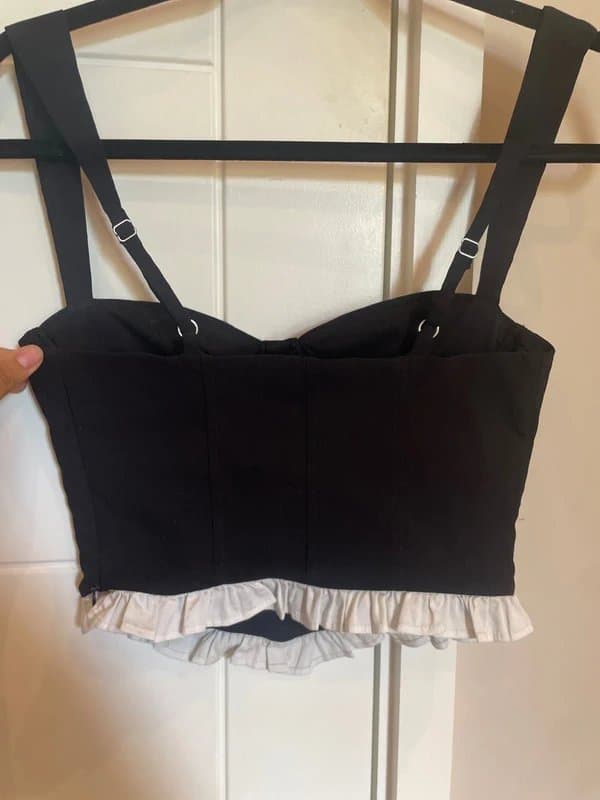 Bershka A corset like top
