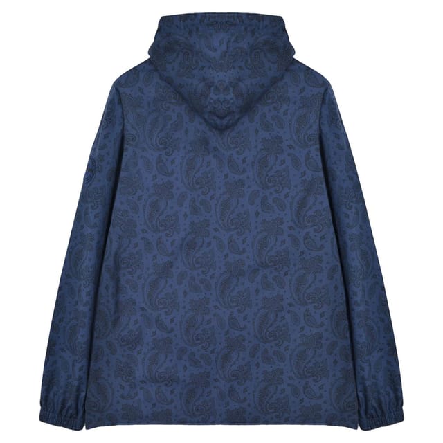 Lambretta Lambretta Men's Paisley Field Jacket in Navy - 2