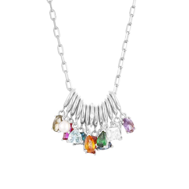 Gold Trip Gold Trip Women's June Birthstone Necklace in Silver - 2