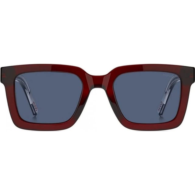 HUGO HUGO Men's HG-1259S-FSFKU Square/Rectangle Sunglasses in Red - 2