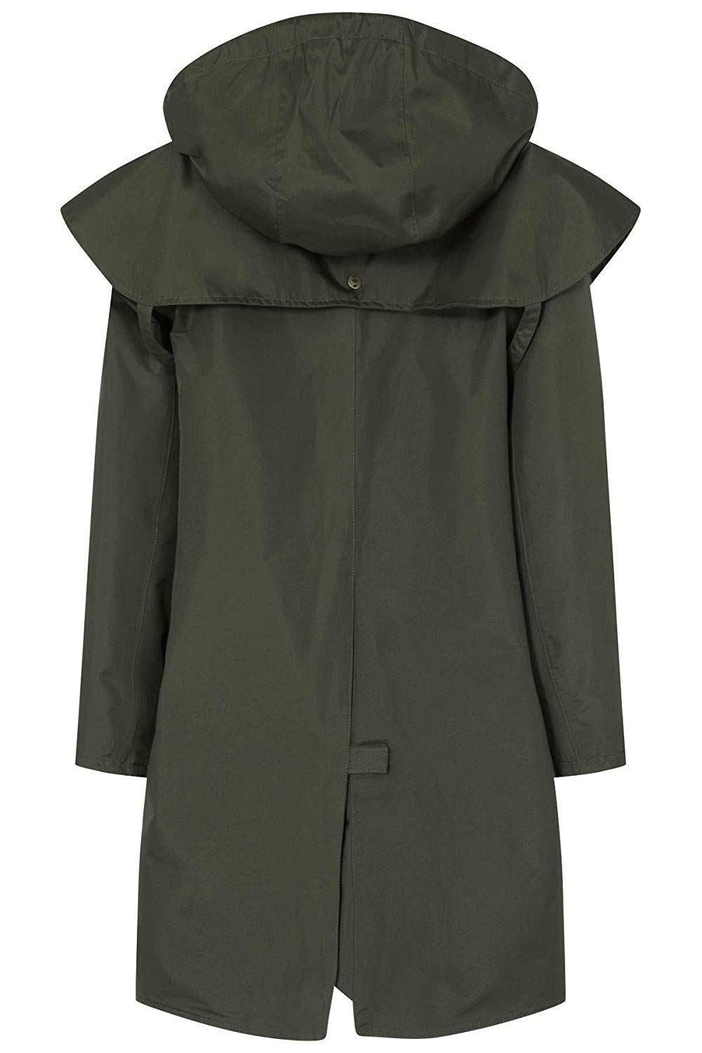 Lighthouse Clothing Lighthouse Clothing Women's Outrider 3/4 Length Waterproof Raincoat in Khaki - 3
