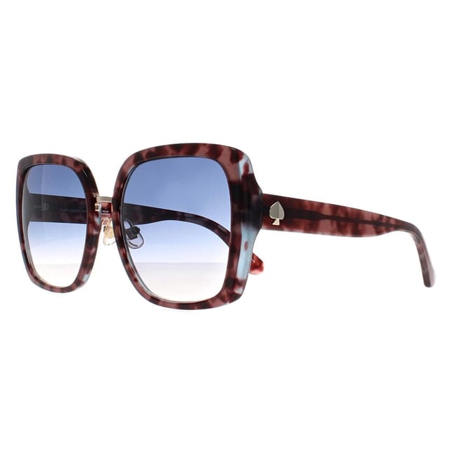 Kate Spade Kate Spade Women's Butterfly Blue Havana Blue Gradient Kimber/G/S - 2