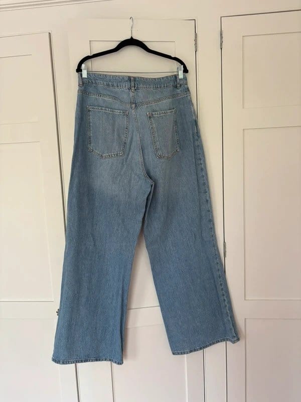 New Look Light Blue High-Waist Jeans