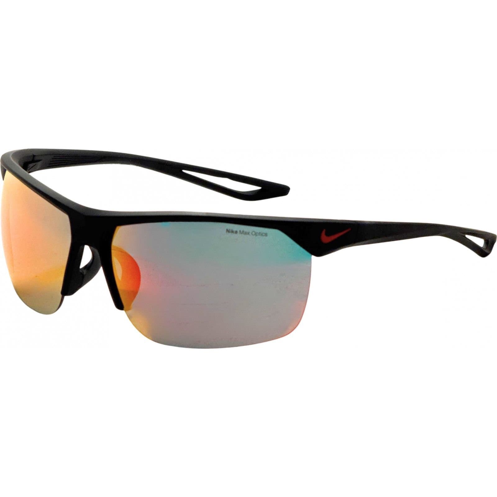 Nike Nike Men's F2484X-006-67 Trainer Visor/Wrap Sunglasses in Black