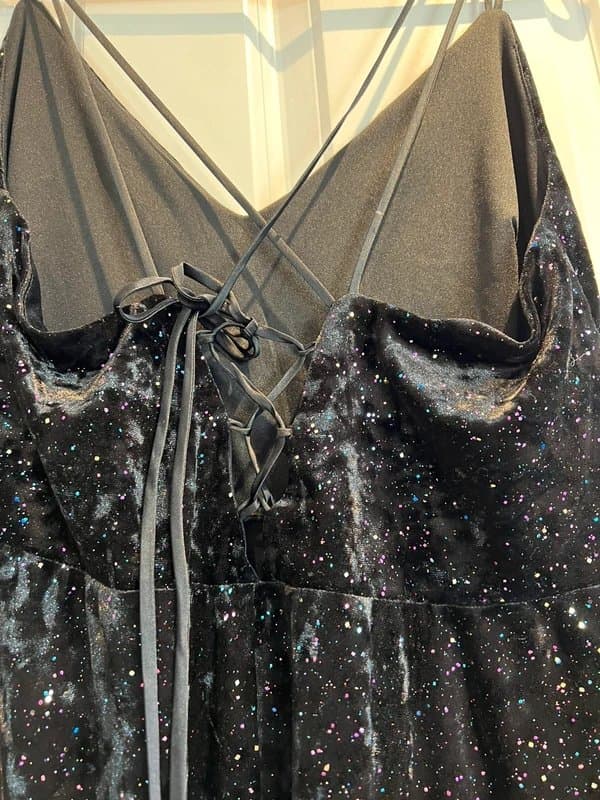 New Look New Look Sparkly Mini Party Dress size 16
