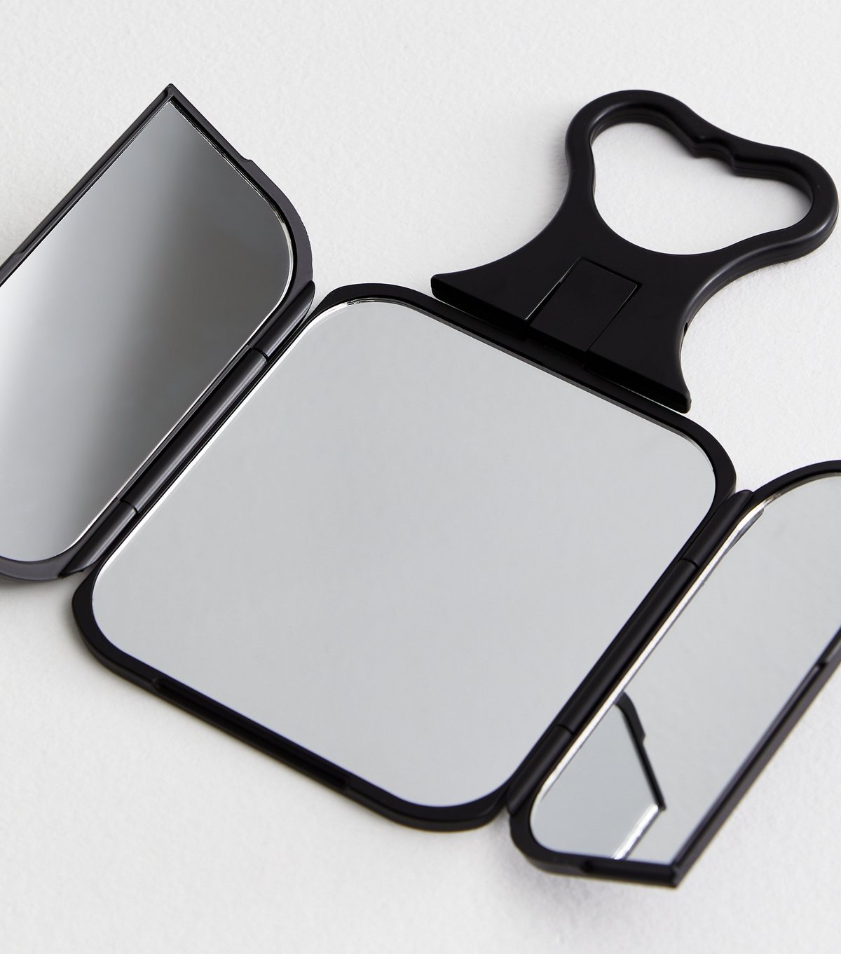 Danielle Creations Black Folding Travel Mirror Danielle New Look - 2