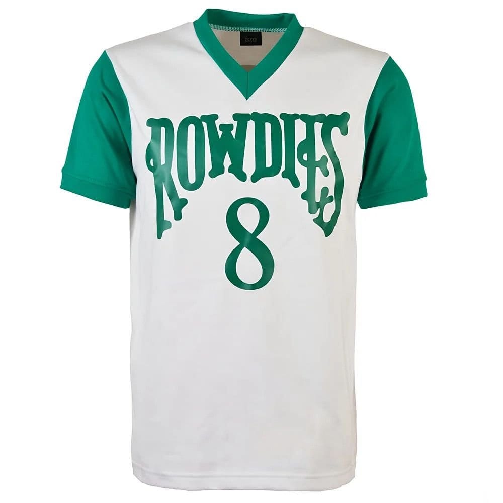 Tampa Bay Rowdies Men's Retro 1983 Home Football Shirt in White