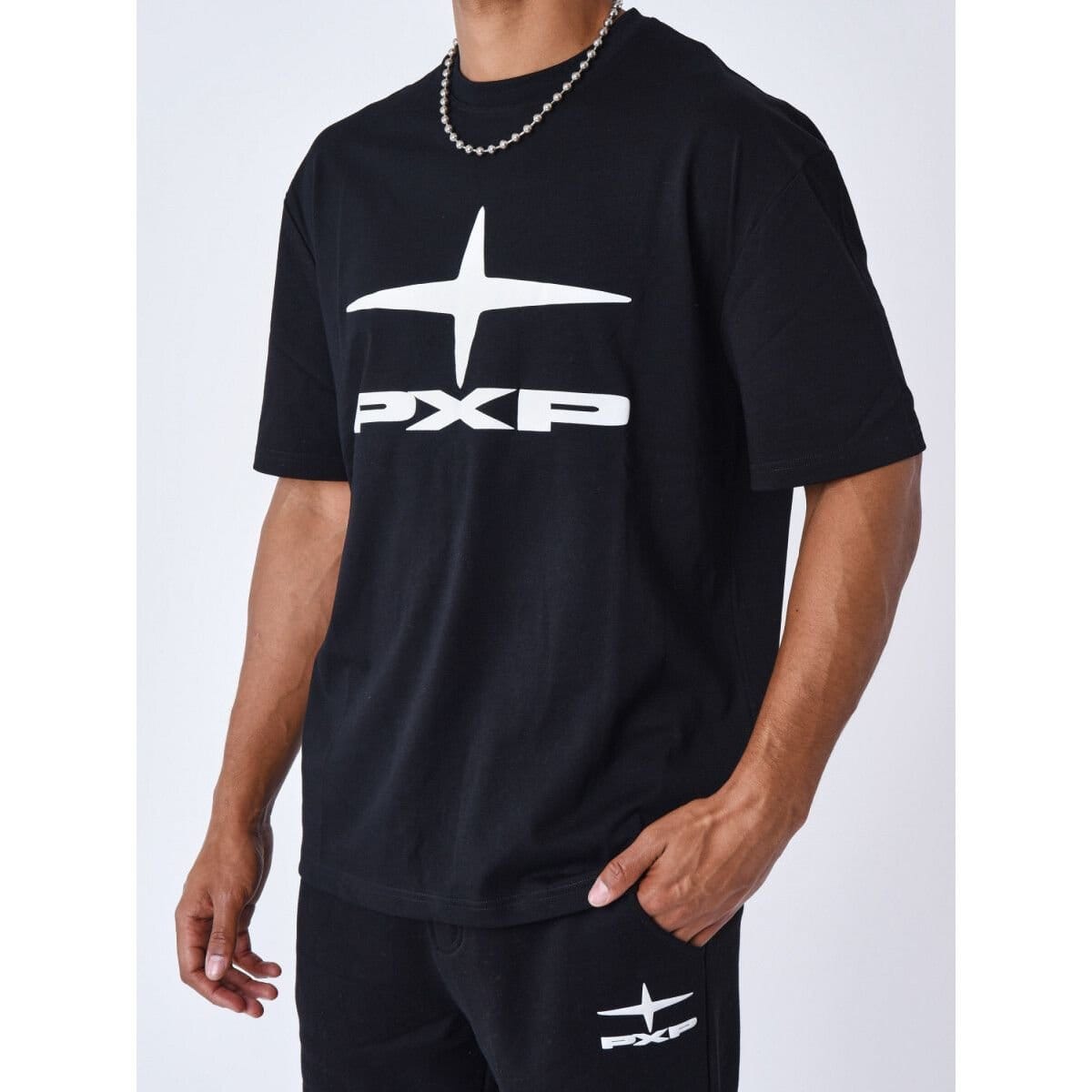 Project X Paris Project X Paris Men's T-Shirt Polaris Essentials in Black - 4