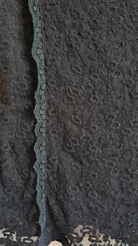 New Look New Look cute black lace sleevevless top - 1