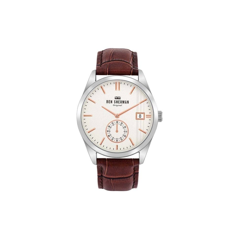 Ben Sherman Ben Sherman Men's WB039T Spitalfields 43mm Quartz Watch in Brown - 1