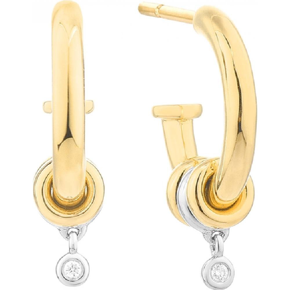 Secrecy Secrecy Women's E8233CDAWW190 Pair Of Earrings in Gold - 1