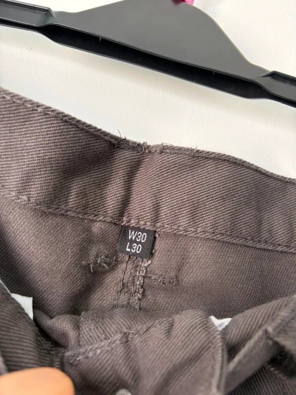 H&M Brown high waisted jeans / trousers W30 👖
