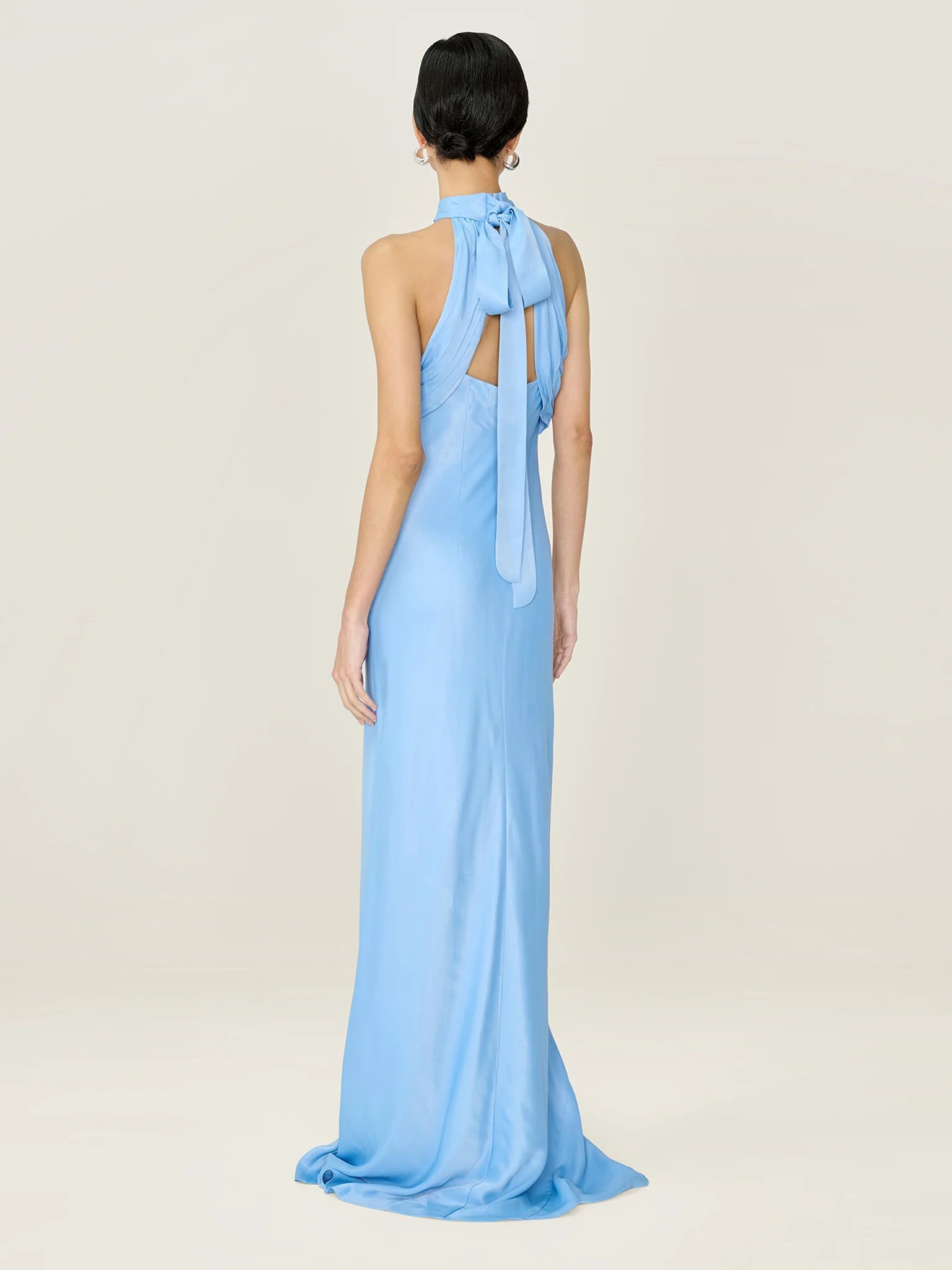 OMNES Milos Dress in Vista Blue - 4