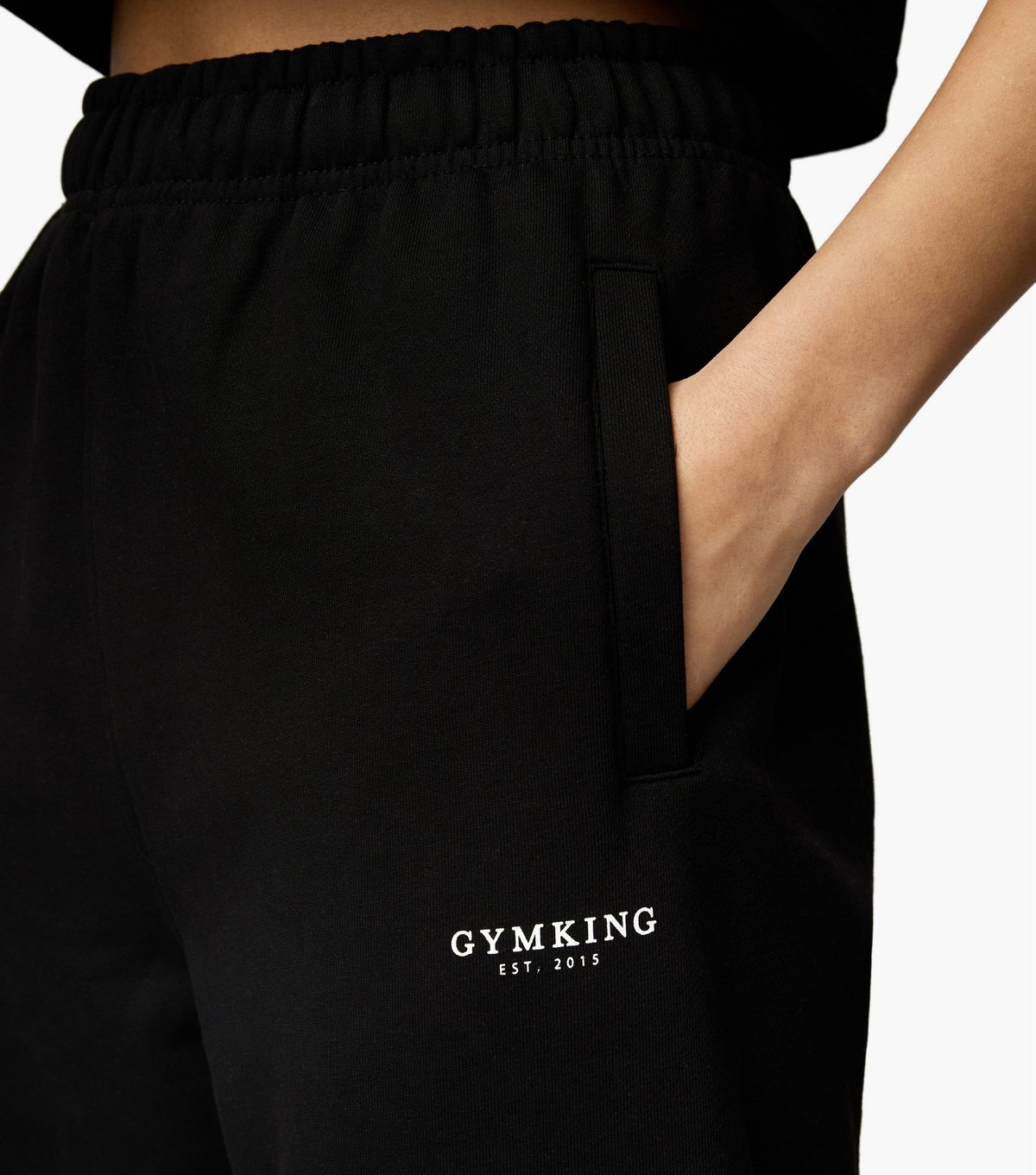 Gym King Women's Black Relaxed Joggers Gym King New Look - 4