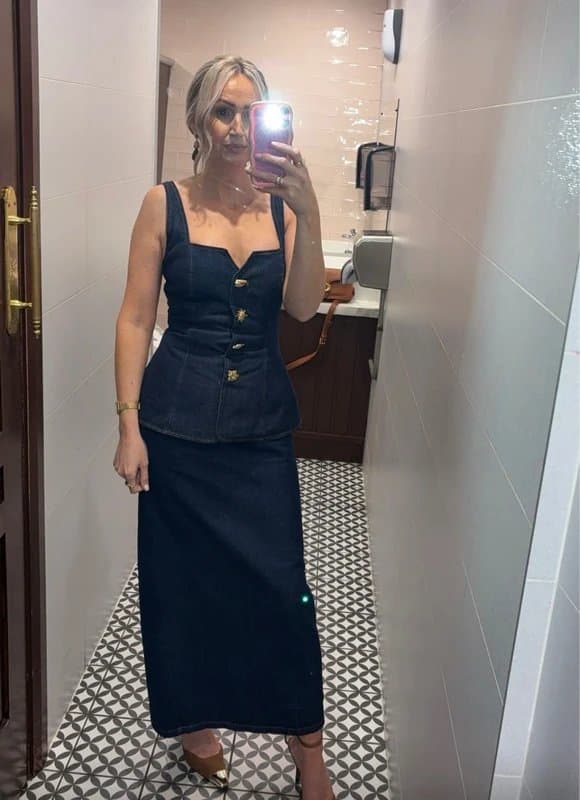 ASOS ASOS Luxe denim co ord