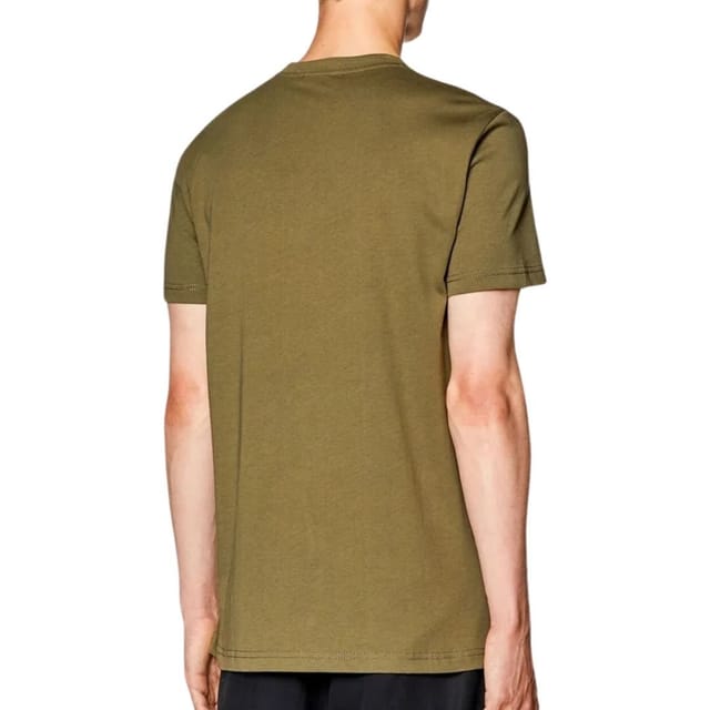 Diesel Diesel Men's 1976 Varsity Logo Ivy Green T-Shirt - 3