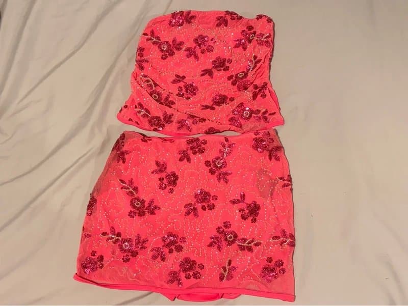 New Look Pink embellished 2pc set