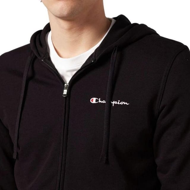 Champion Champion Men's Full Zip Hoodie in Black - 3