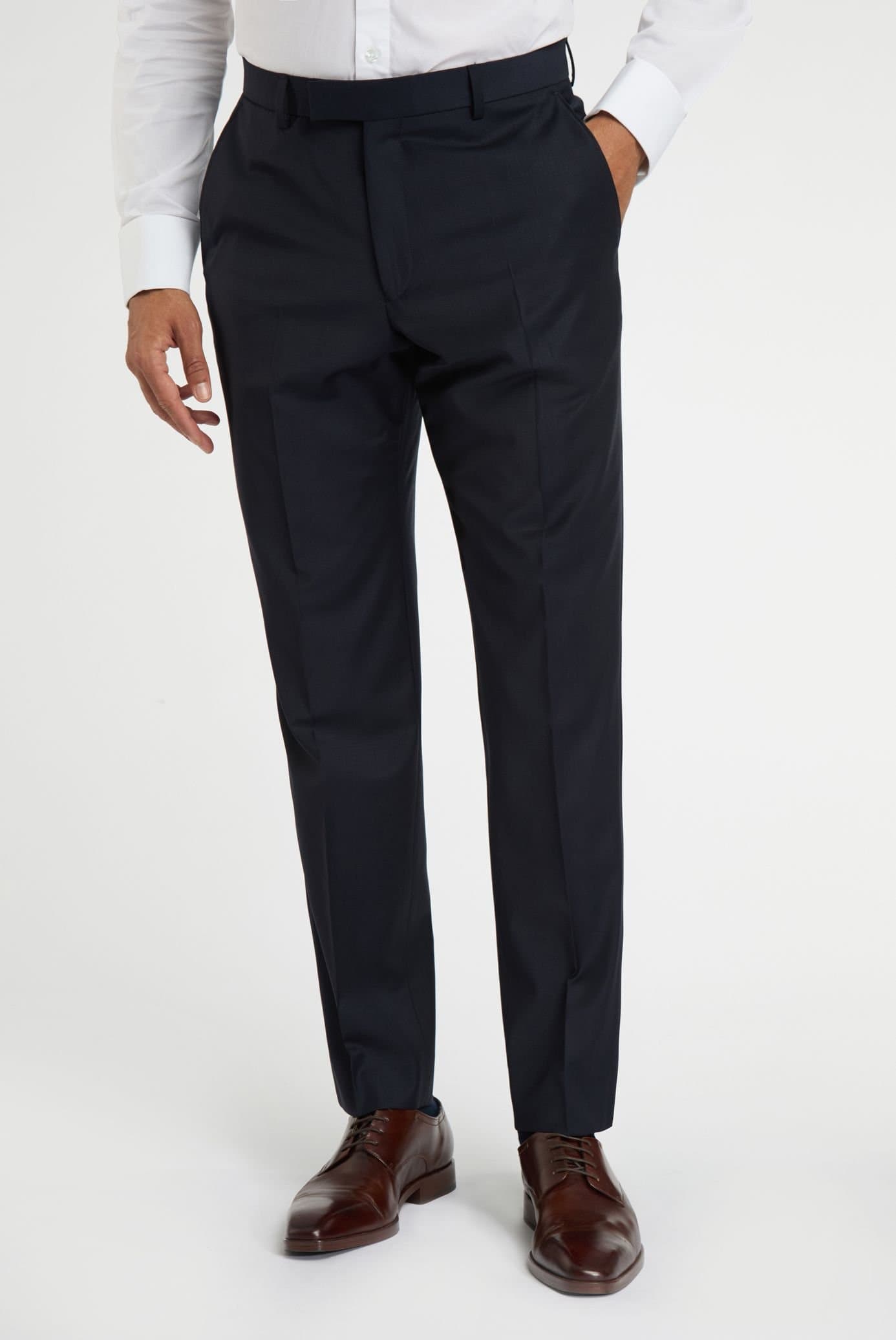 Racing Green Racing Green Navy Men's Regular Fit Trousers