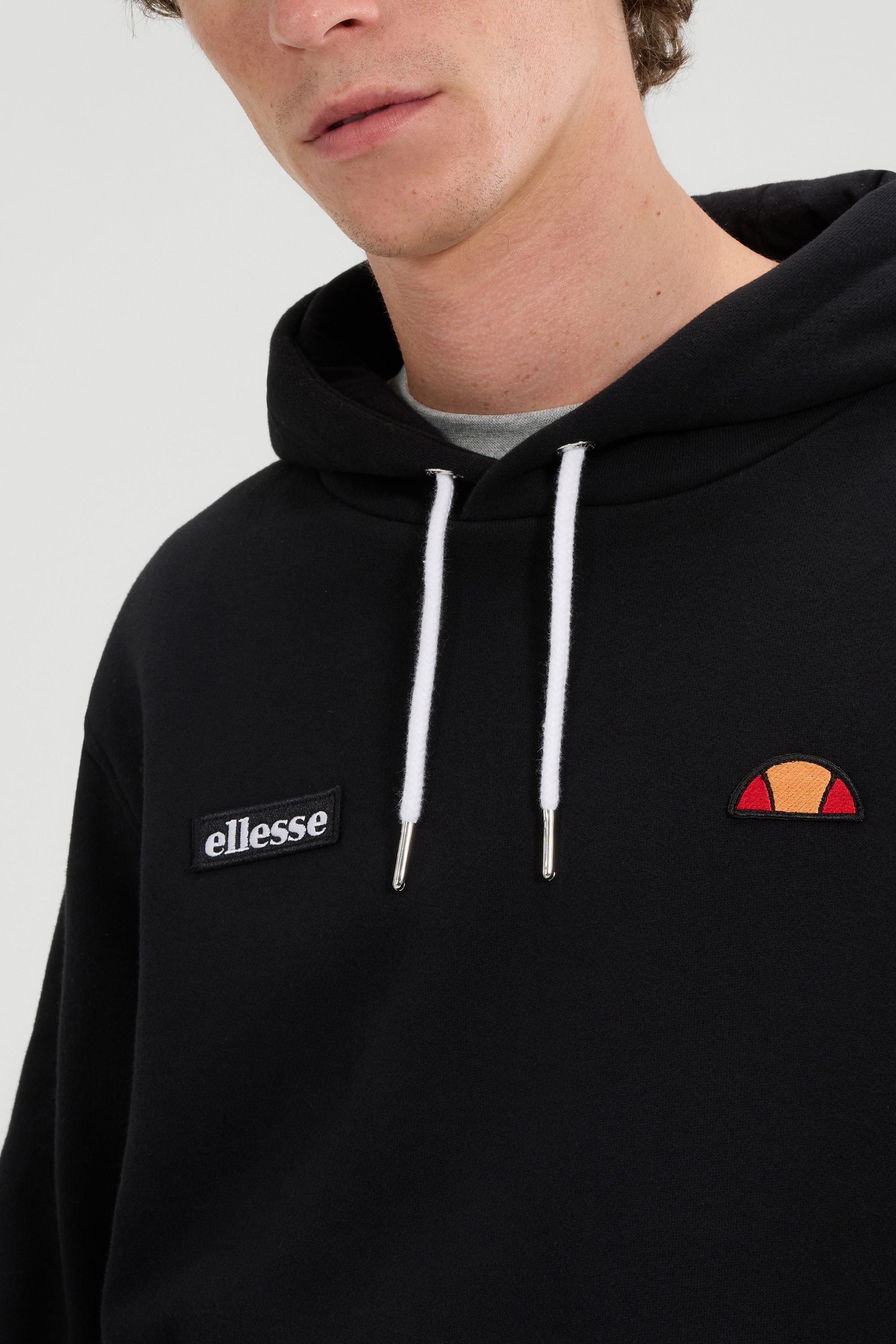 Ellesse Ellesse Men's Traccota OH Hoody & Jog Pant Set in Black - 3
