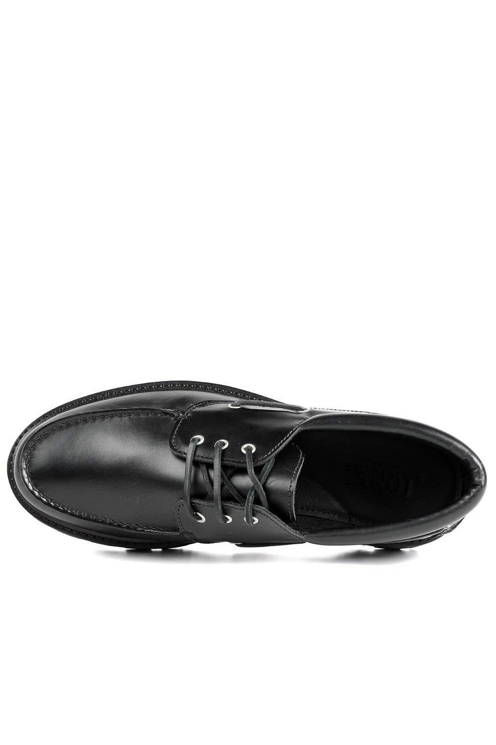 Jones Bootmaker Jones Bootmaker Men's Perivale Chunky Leather Moccasins in Black - 4
