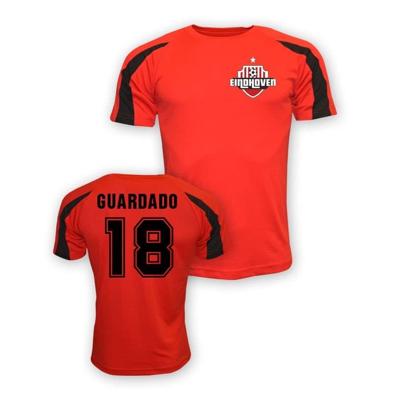 PSV Eindhoven PSV Eindhoven Men's Andres Guardado Sports Training Jersey in Red